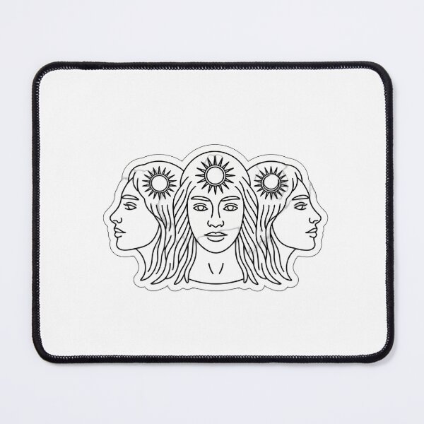 Item preview, Celestial Faces Astrology Art designed and sold by NiftyWrx.