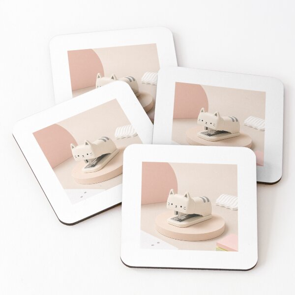 Item preview, Cute Kawaii Cat Stapler Aesthetic designed and sold by LovelyCatGalaxy.