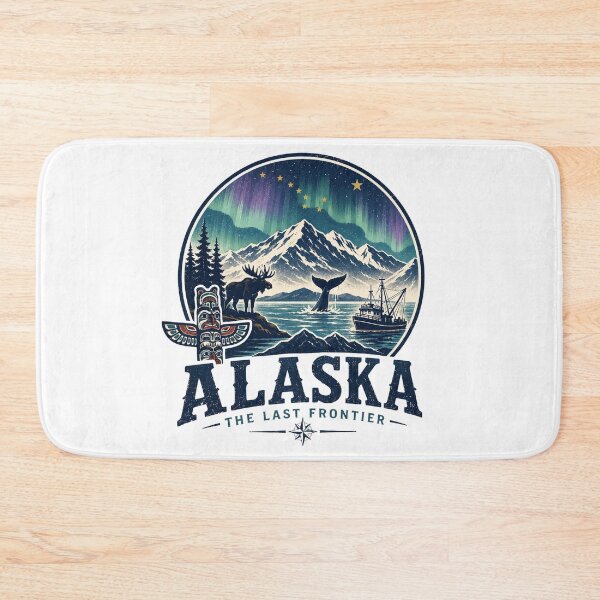 Item preview, Alaska Print Logo / Alaska Pride designed and sold by Thehatinthecat.