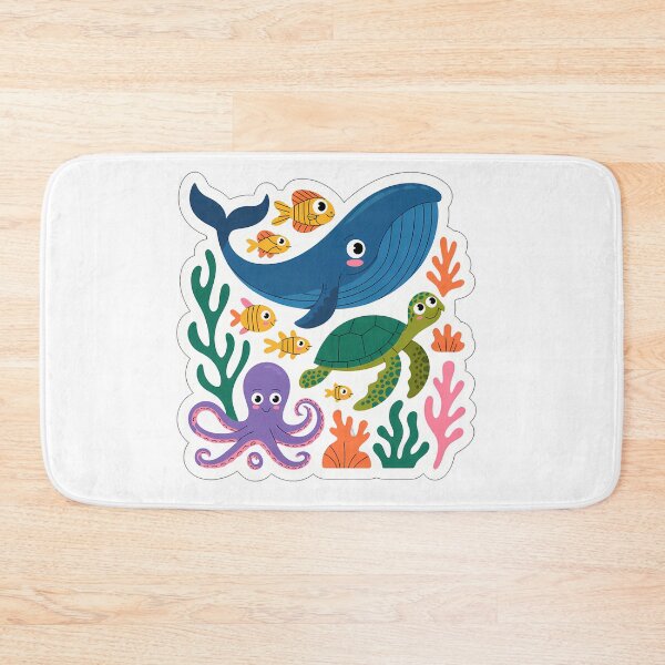 Item preview, Whimsical Ocean Friends designed and sold by NiftyWrx.