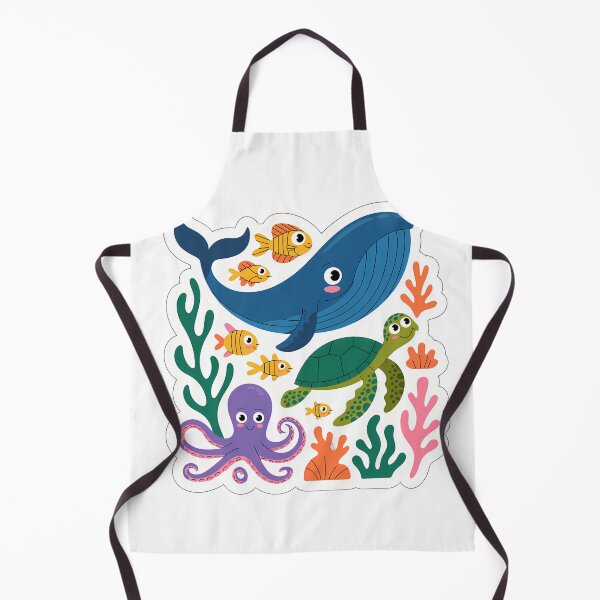 Item preview, Whimsical Ocean Friends designed and sold by NiftyWrx.