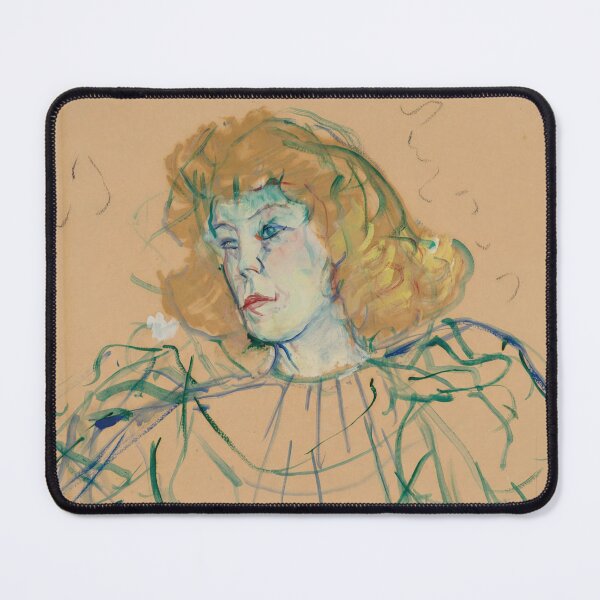 Item preview, Miss May Milton by Henri de Toulouse-Lautrec | Vintage Post-Impressionist Cabaret Portrait Art Print designed and sold by artofuniverse.