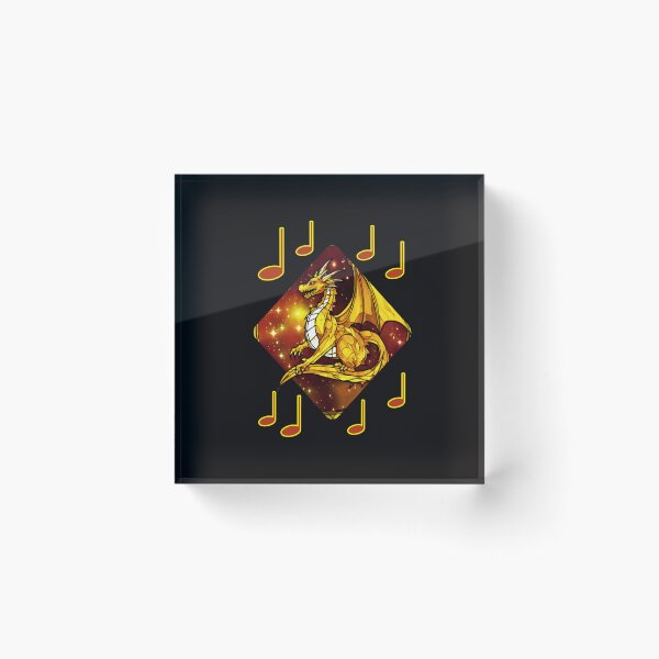 Item preview, Golden Music Dragon   designed and sold by RansomClothings.