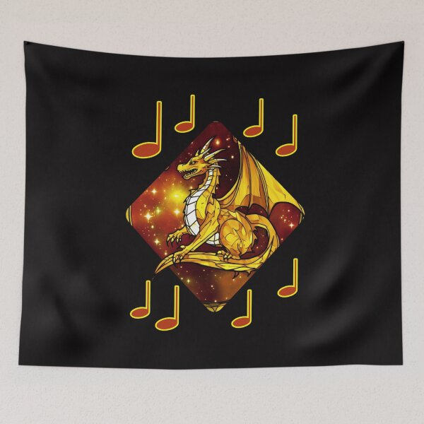 Item preview, Golden Music Dragon   designed and sold by RansomClothings.