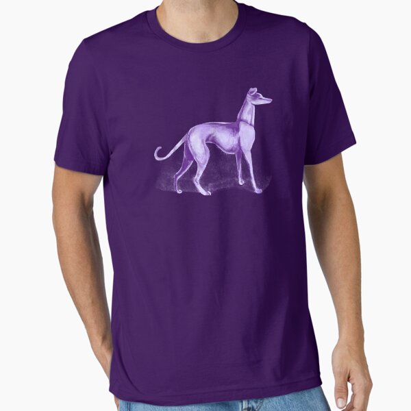 Aperçu de l'œuvre That One Purple Dog Shirt (Wordless) créée et vendue par CONSULTING CANNIBAL.