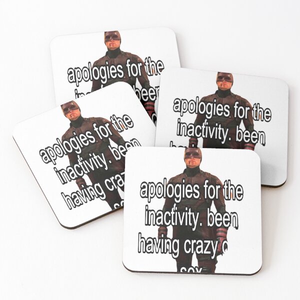 Item preview, Daredevil “Apologies” Moment Meme Parody Funny designed and sold by NDrake31.