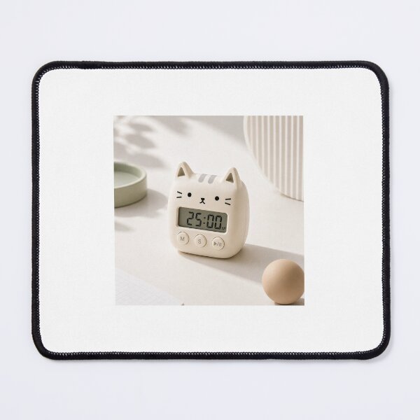 Item preview, Cute Cat Productivity Timer Aesthetic designed and sold by LovelyCatGalaxy.