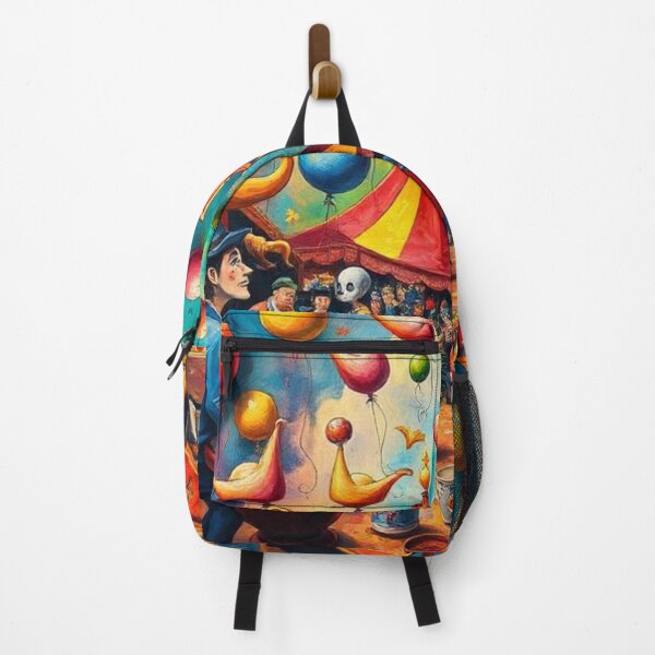 Item preview, Colorful Circus-Style Fantasy Fair Illustration designed and sold by RAISC.