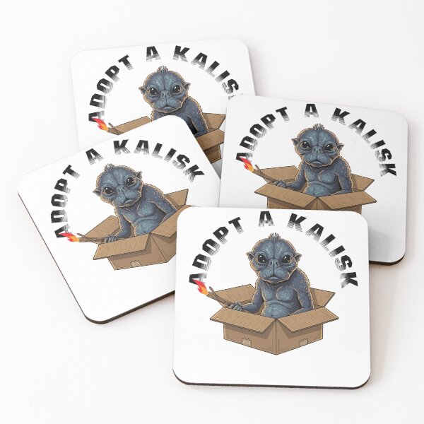 Item preview, adopt a kalisk - cute wasteland alien creature designed and sold by What you are is Beautiful.