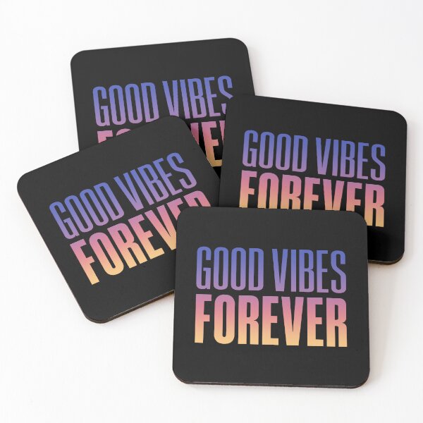 Item preview, Good Vibes Forever, Sunset Gradient designed and sold by Memes N Lore .