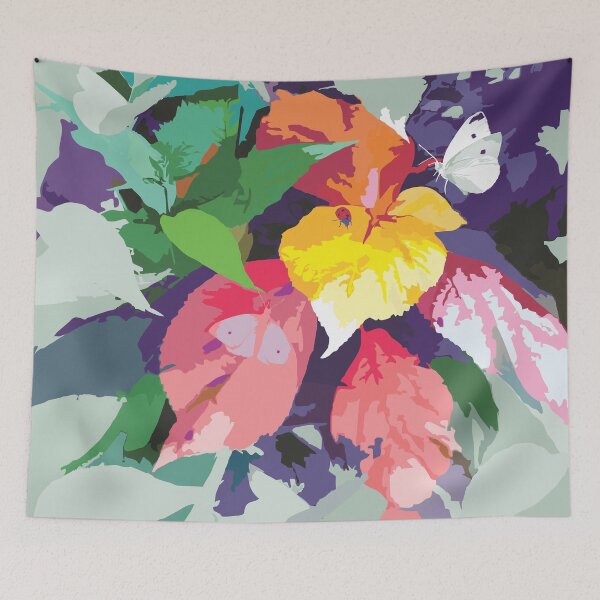 Item preview, Copper Plant and Butterflies in Nature's Palette designed and sold by Henriz Creative.