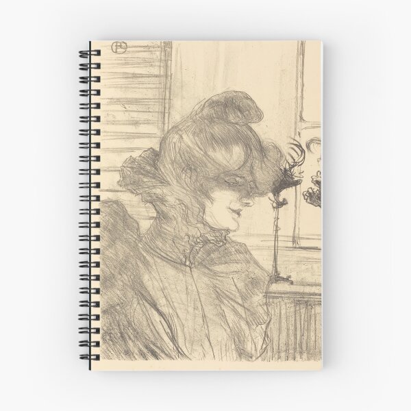 Item preview, Mme Le Marguoin Milliner by Henri de Toulouse-Lautrec | Vintage Belle Époque Fashion Sketch Art Print designed and sold by artofuniverse.