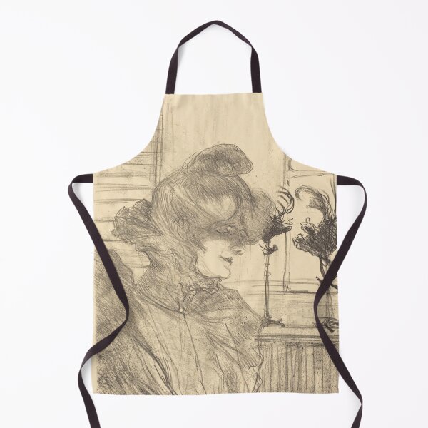 Item preview, Mme Le Marguoin Milliner by Henri de Toulouse-Lautrec | Vintage Belle Époque Fashion Sketch Art Print designed and sold by artofuniverse.