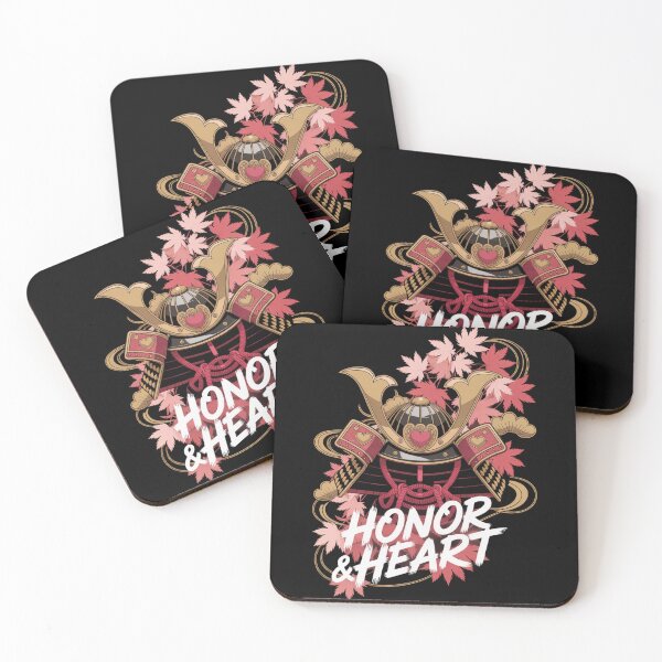 Item preview, Honor and Heart Samurai Kabuto Gold Rose Japanese Warrior T-Shirt designed and sold by DarylWelsh2024.