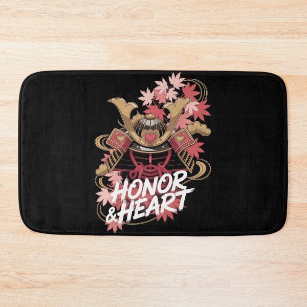 Item preview, Honor and Heart Samurai Kabuto Gold Rose Japanese Warrior T-Shirt designed and sold by DarylWelsh2024.