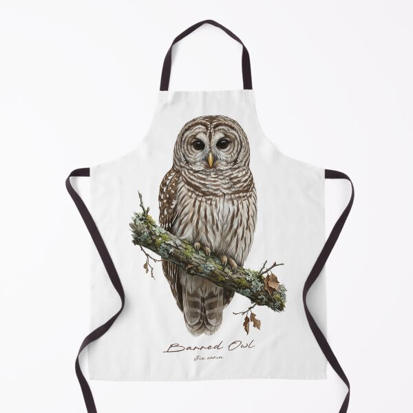 Item preview, Barred Owl on Rustic Branch designed and sold by Takeda-art.