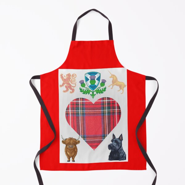 Item preview, Scottish Icons - Red designed and sold by TheWorldofYvonneMarrs.