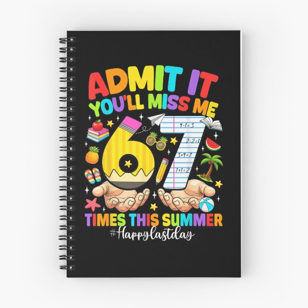 Item preview, Admit It You Will Miss Me 6 to 7 Times This Summer designed and sold by LizzyKeiko.