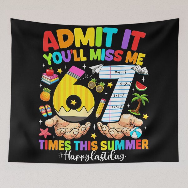 Item preview, Admit It You Will Miss Me 6 to 7 Times This Summer designed and sold by LizzyKeiko.