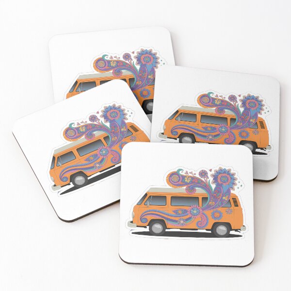Item preview, Psychedelic Hippie Van Vibe designed and sold by NiftyWrx.