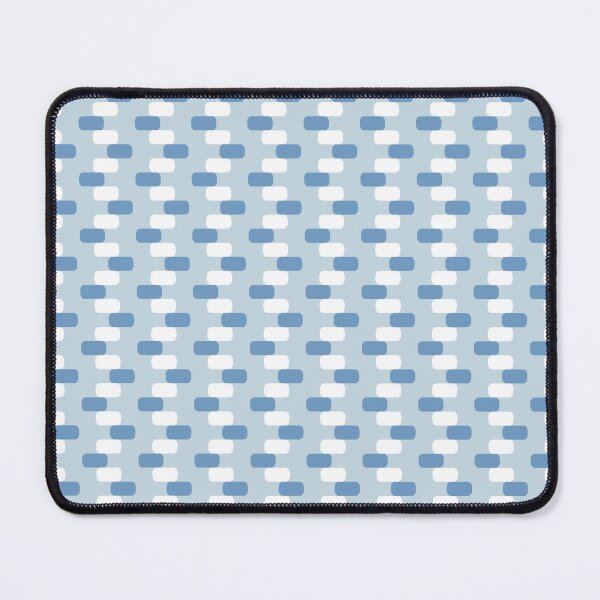 Item preview, Columbia blue, cerulean frost & white seamless pattern designed and sold by Mint + Midnight.