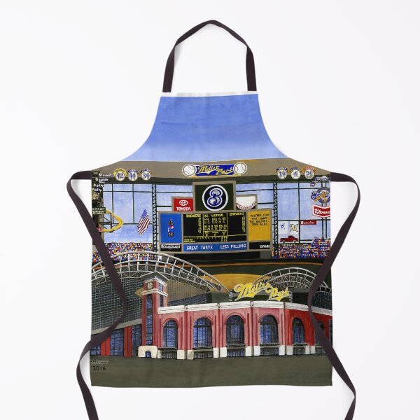 Item preview, Sport Team Stadium Art, Milwaukee Baseball, Wisconsin Professional Sports designed and sold by Colleen Macomber.