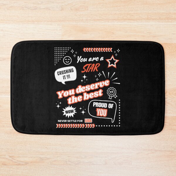Item preview, You Deserve The Best - Motivational Gift designed and sold by MyCozyCorner24.