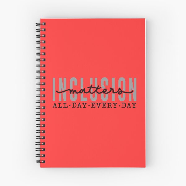 Item preview, Inclusion matters all day everyday- Red designed and sold by ExcessiveSarcasmCo..