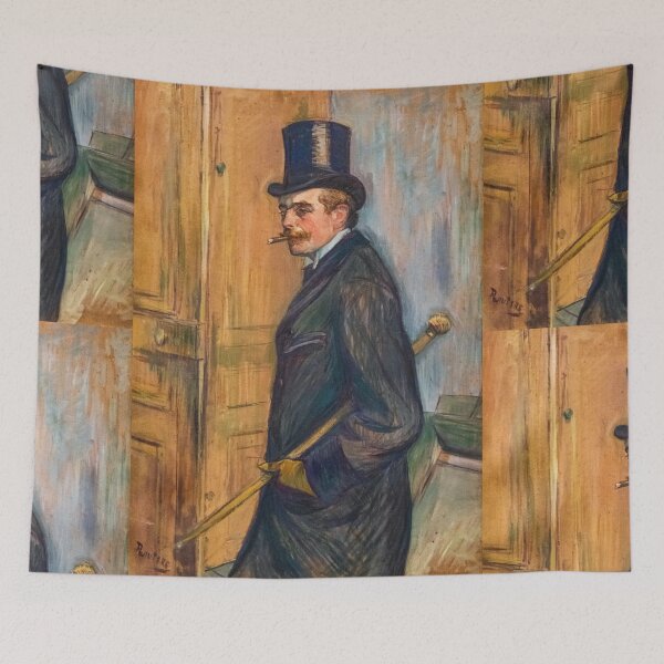 Item preview, Monsieur Louis Pascal by Henri de Toulouse-Lautrec | Belle Époque Gentleman Portrait Art Print | Vintage French Wall Decor designed and sold by artofuniverse.