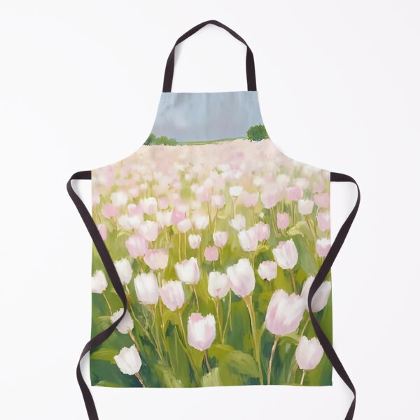 Item preview, White Tulip Field designed and sold by artbynalamagnolia.