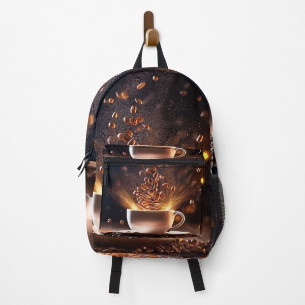 Item preview, Coffee Beans Explosion Over Hot Coffee designed and sold by Marcu Ioachim.