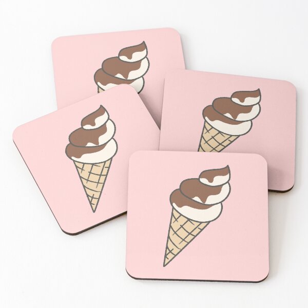 Item preview, Chocolate Drizzle Soft Serve Ice Cream Cone designed and sold by ubborn.