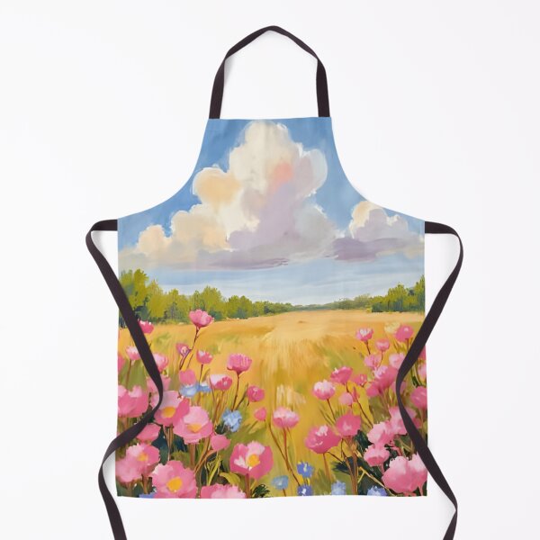Item preview, Pink Flower Field designed and sold by artbynalamagnolia.