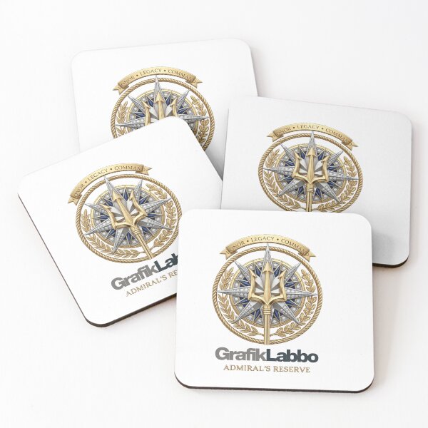 Item preview, Admiral's Reserve: The Crest of Honor, Legacy, and Command designed and sold by GrafikLabbo.