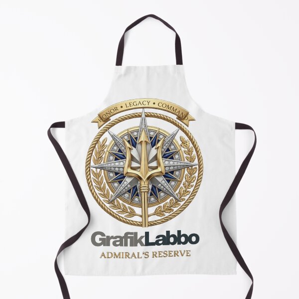 Item preview, Admiral's Reserve: The Crest of Honor, Legacy, and Command designed and sold by GrafikLabbo.