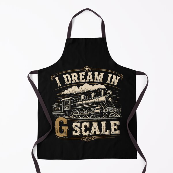 Item preview, I Dream in G Scale Shirt, Vintage Train Lover Shirt, G Scale Model Train Shirt, Railroad Enthusiast Gift, Steam Train designed and sold by THREE LITTLE BEANS.