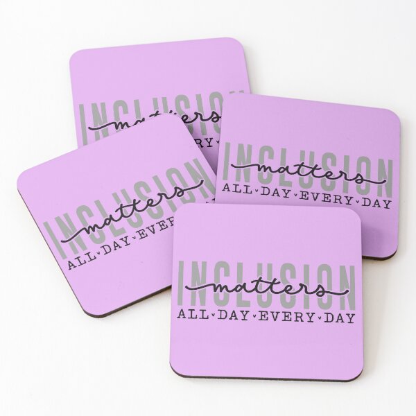 Item preview, Inclusion matters all day everyday- Purple designed and sold by ExcessiveSarcasmCo..