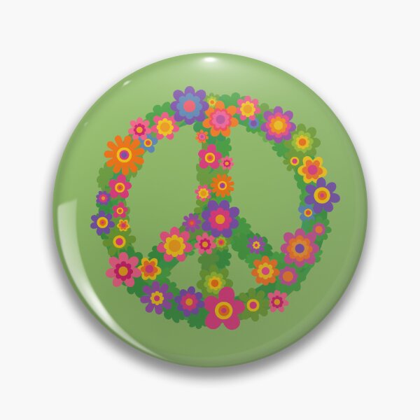 Item preview, Hippie Flower Power Symbol of Peace and Love designed and sold by Onidji.