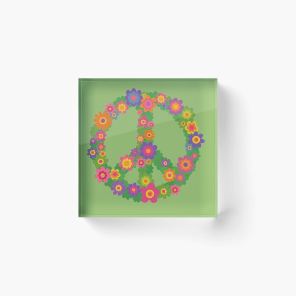 Item preview, Hippie Flower Power Symbol of Peace and Love designed and sold by Onidji.