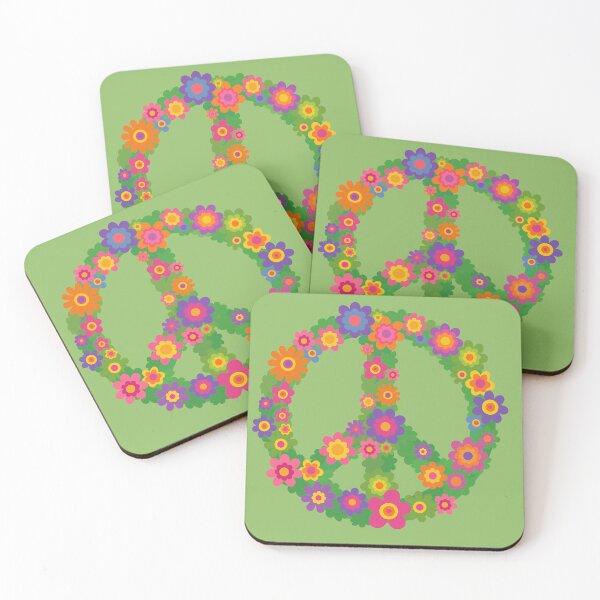 Item preview, Hippie Flower Power Symbol of Peace and Love designed and sold by Onidji.