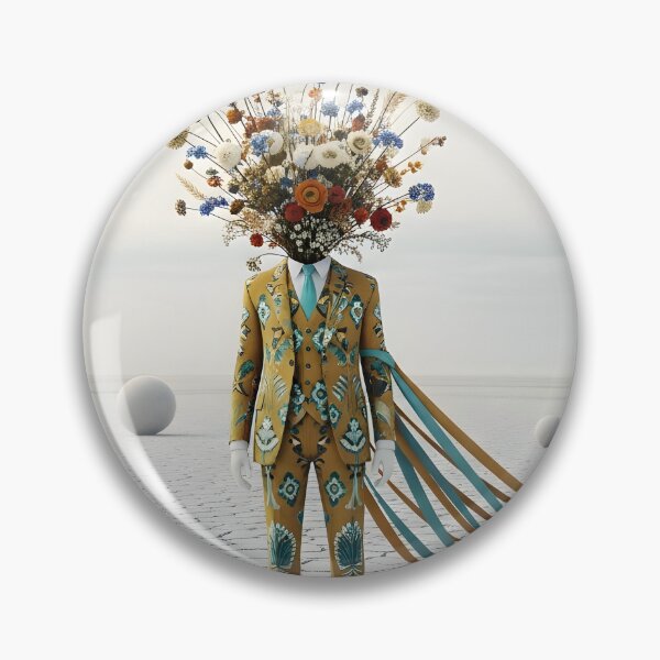 Item preview, The Blooming Mind: Surreal Floral Desert Odyssey designed and sold by afarkar.