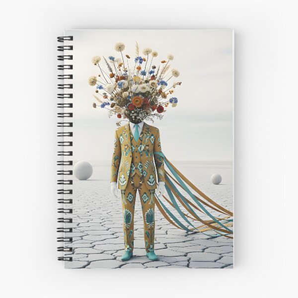 Item preview, The Blooming Mind: Surreal Floral Desert Odyssey designed and sold by afarkar.