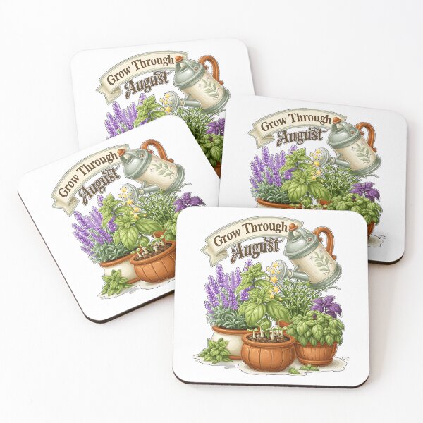 Item preview, Grow Through August Gardening Plants designed and sold by Marcikart.