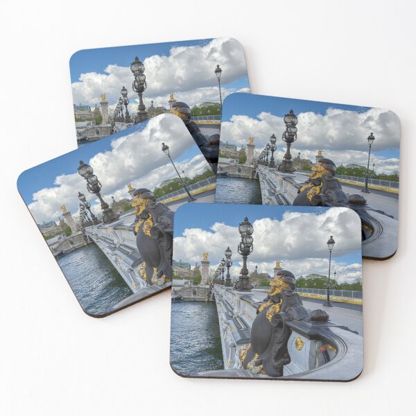 Item preview, The Glorious Pont Alexandre III Bridge Over the River Seine designed and sold by Trevor and Photos.