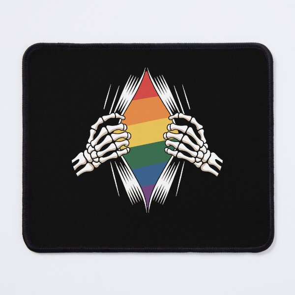 Item preview, Skeleton Opening Shirt To Reveal LGBT Rainbow Pride Gift designed and sold by Say It With Ink.