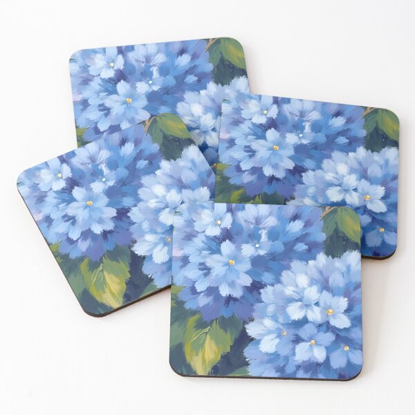 Item preview, Hydrangea Blues designed and sold by artbynalamagnolia.