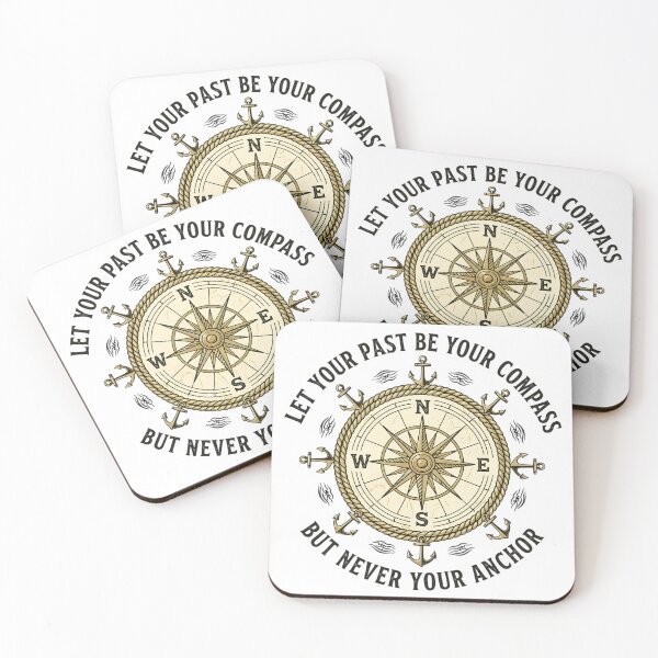 Item preview, Let Your Past Be Your Compass - Ocean Lover designed and sold by CutOutIdols.