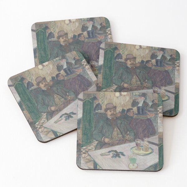 Item preview, Monsieur Boileau at the Cafe by Henri de Toulouse-Lautrec: Belle Epoque Poster Art designed and sold by artofuniverse.