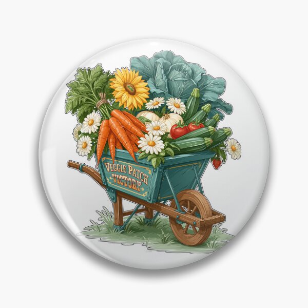 Item preview, Veggie Patch Victory Garden Wheelbarrow designed and sold by Marcikart.
