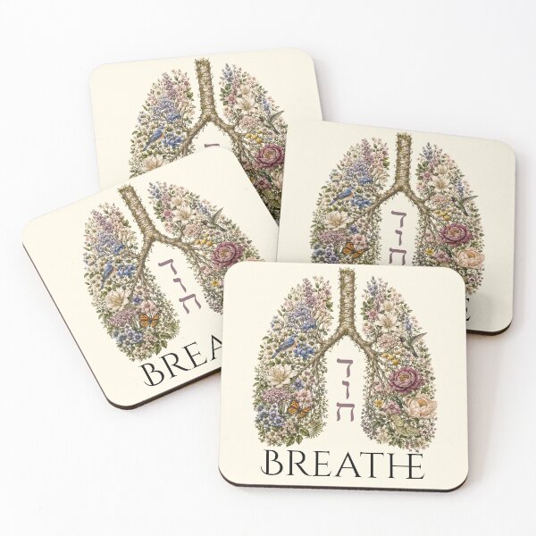 Item preview, Ruach Breath of God Floral Lung Art designed and sold by Alt Christian.